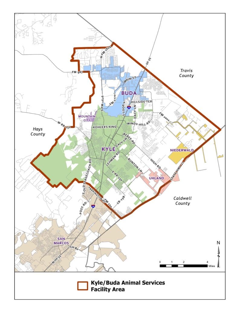 Animal Shelter Service Area